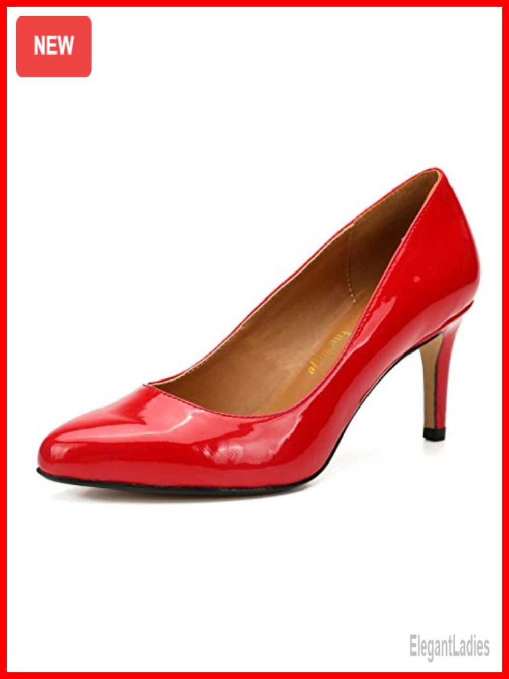 Enelauge Women's Pointy Toe Stiletto High Heel Dress Pumps Wedding Shoes